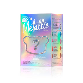 SECRET BOOM BOX METALLIC EDITION GLOSS + MBOOMIE + CHAVEIRO